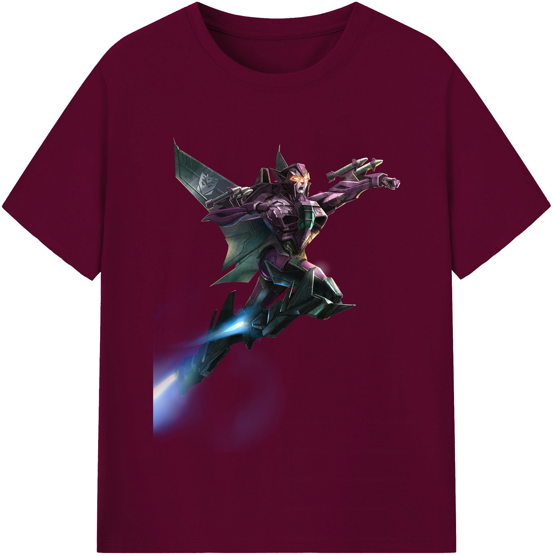 （画像用）  レディースカジュアルプリントTシャツ（綿100％）